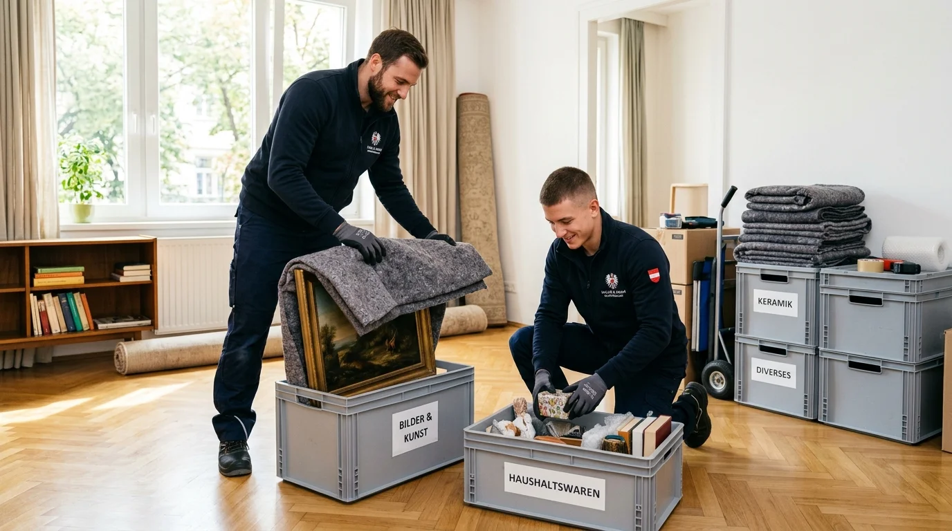 sachgemäße Entrümpelung in Wien
