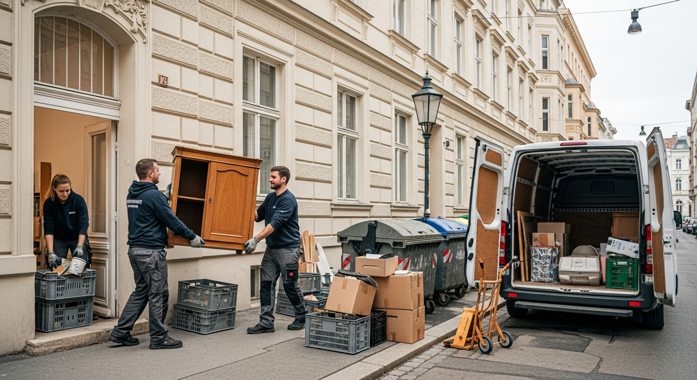 Entrümpelung Experte – Professionelle Entrümpler (Räumung durch Entfernung wertlosen Gutes) in Wien